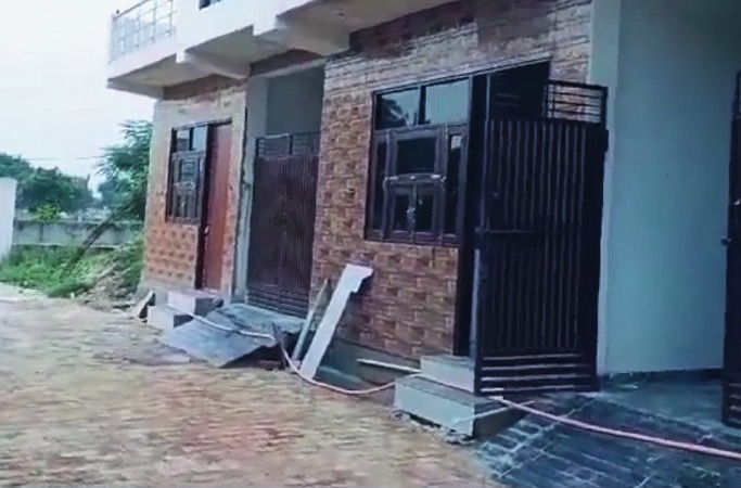 New villas under construction